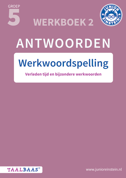 Werkwoordspelling antwoordenboek 2 groep 5 - (ISBN 9789493218406)