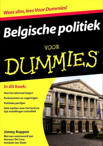 Belgische politiek voor Dummies - Jimmy Koppen (ISBN 9789043022538)