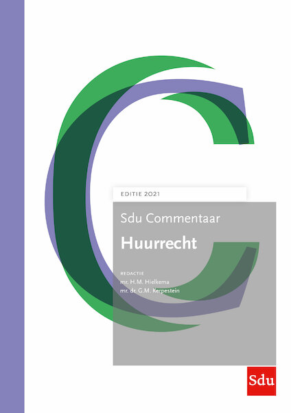 Sdu Commentaar Huurrecht - (ISBN 9789012407496)