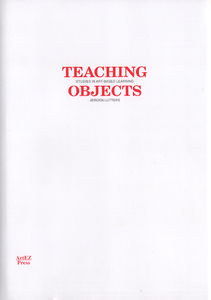 Teaching objects - Jeroen Lutters (ISBN 9789491444234)