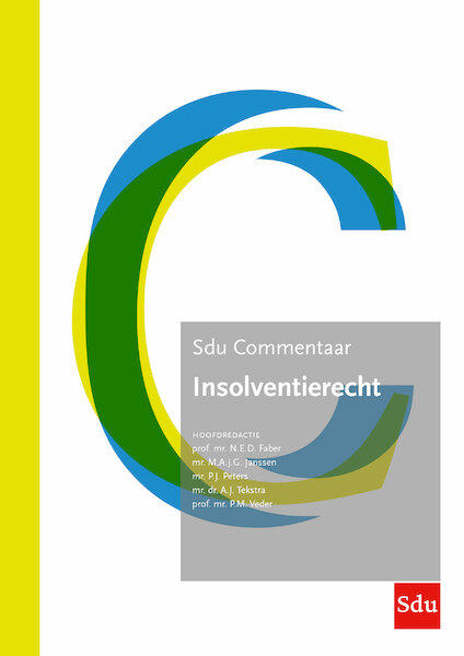 Sdu Commentaar Insolventierecht, Editie 2022 - (ISBN 9789012407663)