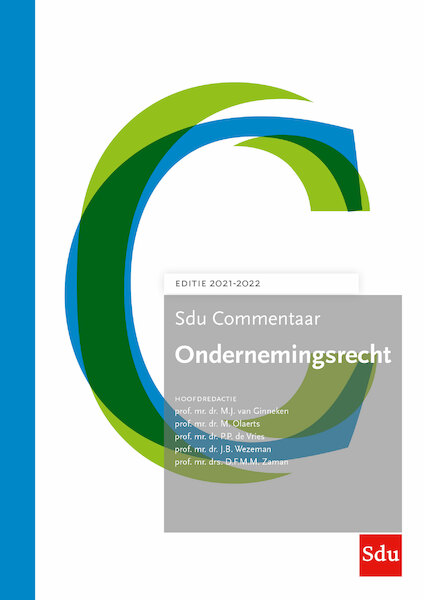 Sdu Commentaar Ondernemingsrecht - (ISBN 9789012407687)