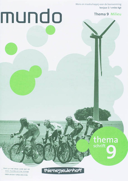 Mundo 2 KGT Milieu Themaschrift 9 - J. Kooistra, Johannes Kooistra, P. Scholte, F. Siemensma (ISBN 9789006483802)