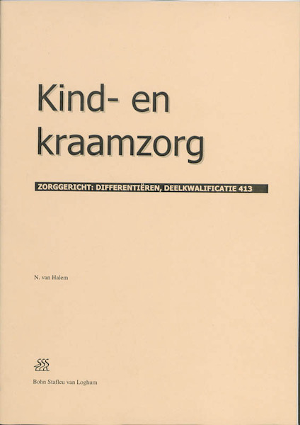 Kind- en kraamzorg - N. van Halem (ISBN 9789031346622)
