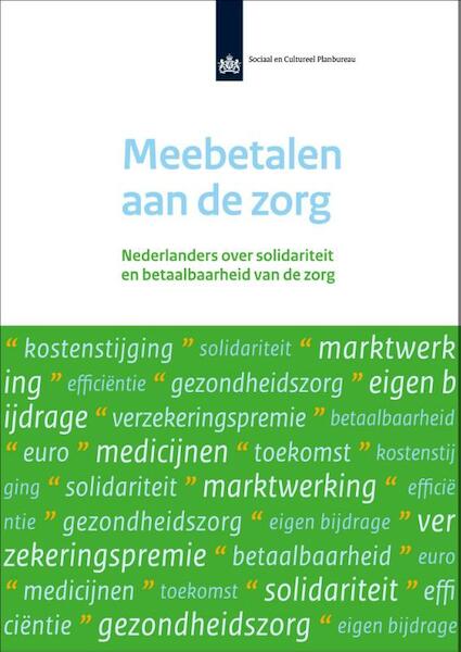Meebetalen aan de zorg - Sjoerd Kooiker, Mirjam de Klerk, Judith ter Berg, Yolanda Schothorst (ISBN 9789037706284)