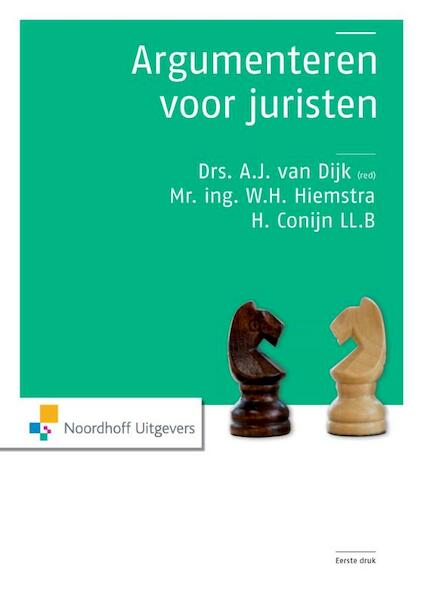 Argumenteren voor juristen - Hans Conijn, Willem Hiemstra (ISBN 9789001844097)