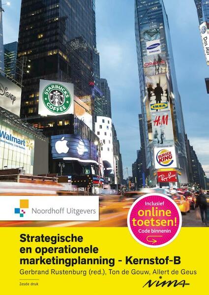 Strategische en operationele marketingplanning-Kernstof B - Ton de Gouw, Allert de Geus (ISBN 9789001853150)