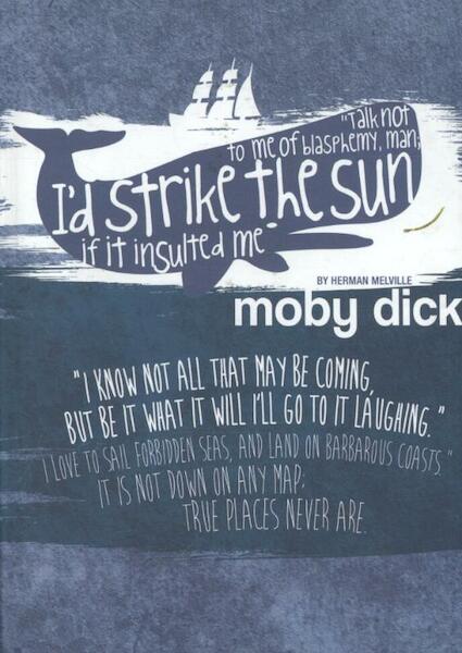 Moby Dick (Notebook) - (ISBN 9786082211152)