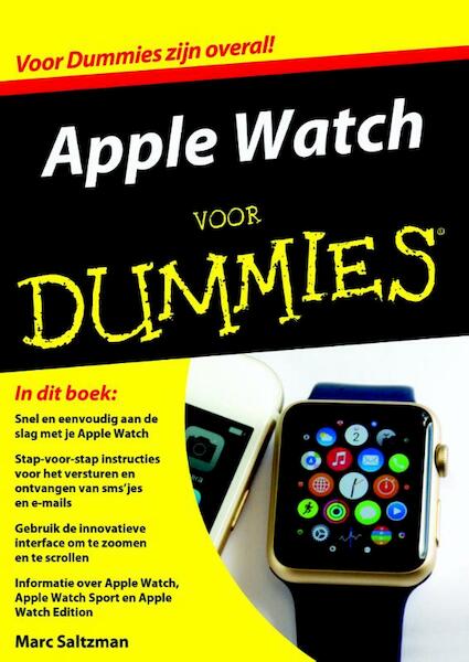 Apple Watch voor Dummies - Marc Saltzman (ISBN 9789045350974)
