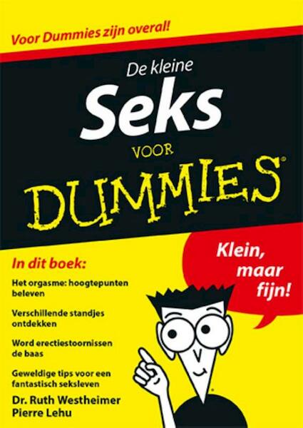 De kleine seks voor dummies - Ruth Westheimer, Pierre A. Lehu (ISBN 9789045351780)