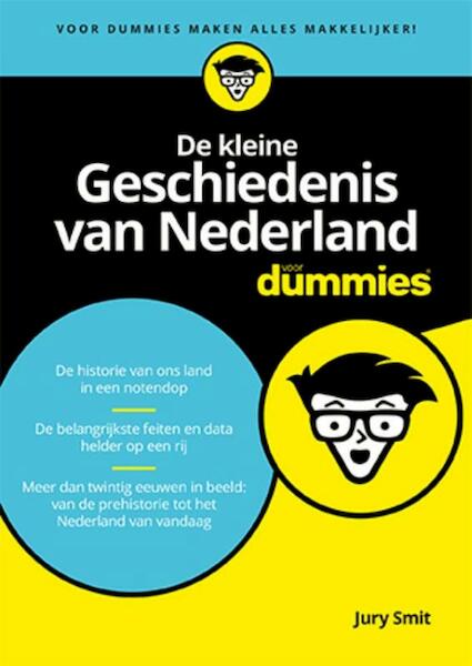 De kleine Geschiedenis van Nederland voor Dummies - Jury Smit (ISBN 9789045351995)