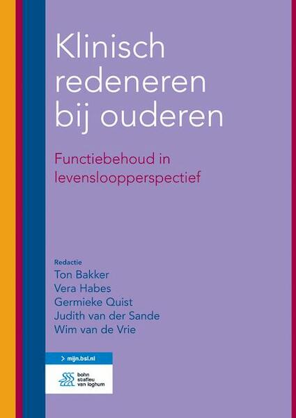 Klinisch redeneren bij ouderen - (ISBN 9789036814867)
