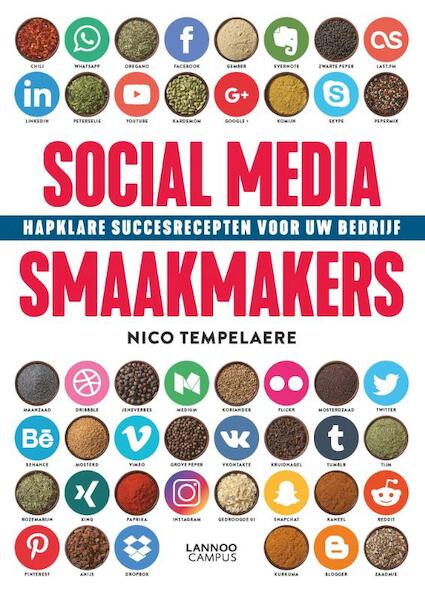 Social Media smaakmakers - Nico Tempelaere (ISBN 9789401444545)