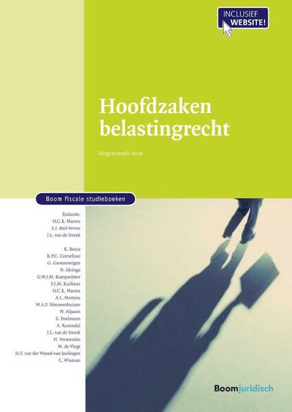 Hoofdzaken belastingrecht - (ISBN 9789462903418)