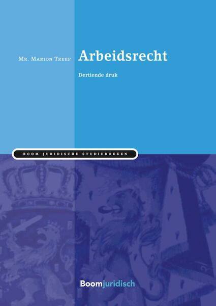 Arbeidsrecht - Marion Treep (ISBN 9789462903142)