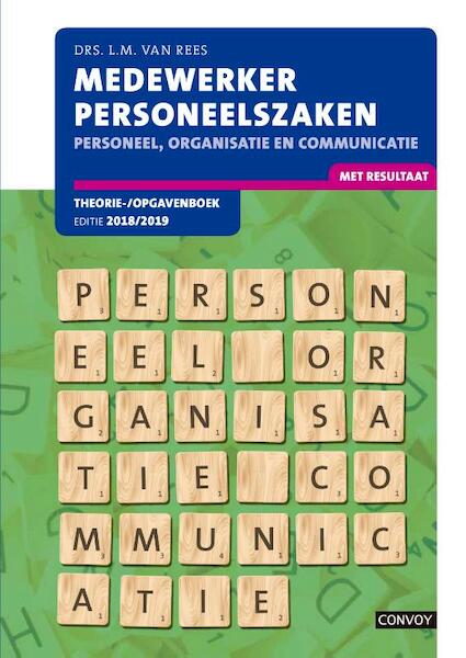 MPZ Personeel Organisatie Communicatie 2018/2019 - L.M. van Rees (ISBN 9789463171168)