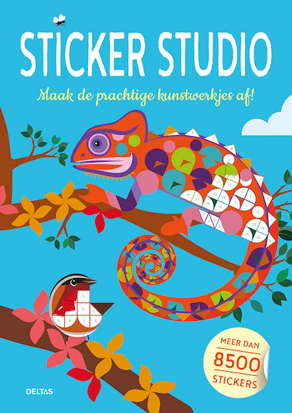 Sticker studio - (ISBN 9789044751420)