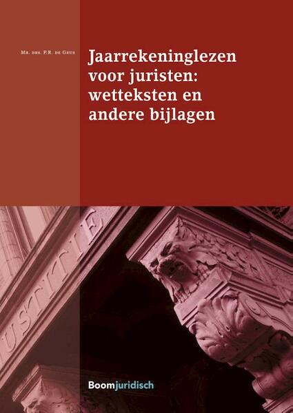 Jaarrekeninglezen voor juristen - Peter de Geus, Joost Scolten (ISBN 9789462904958)