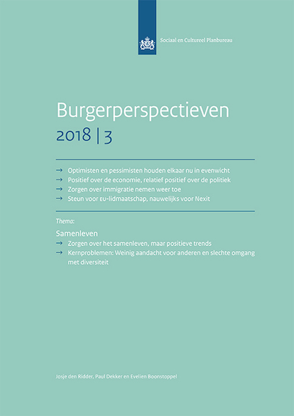 Burgerperspectieven 2018|3 - Josje den Ridder, Evelien Boonstoppel, Paul Dekker (ISBN 9789037708837)