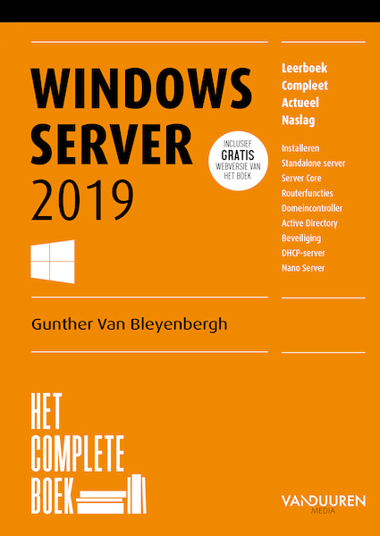 Het complete boek Windows Server 2019 - Gunther van Bleyenbergh (ISBN 9789463561129)