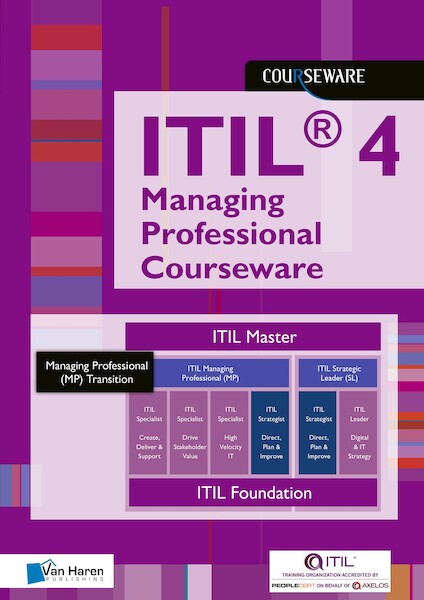 ITIL® 4 Managing Professional Courseware - Van Haren Publishing (ISBN 9789401805605)