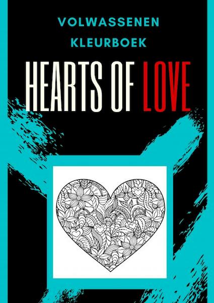 Volwassenen kleurboek : Hearts Of Love - Emmy Sinclaire (ISBN 9789464058925)