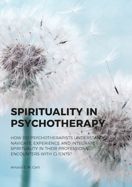 Spirituality in Psychotherapy - Amalia Carli (ISBN 9789088909320)