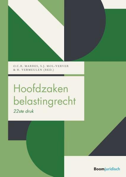 Hoofdzaken belastingrecht - (ISBN 9789462907447)