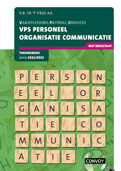 VPS Personeel Organisatie Communicatie Theorieboek 2021-2022 - D.R. in 't Veld (ISBN 9789463172479)