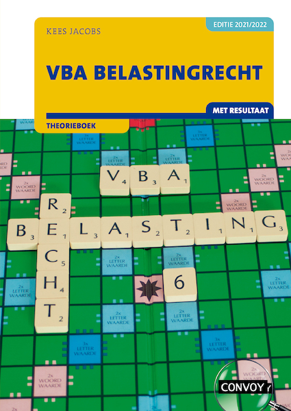 VBA Belastingrecht Theorieboek 2021/2022 - C.J.M. Jacobs (ISBN 9789463172615)
