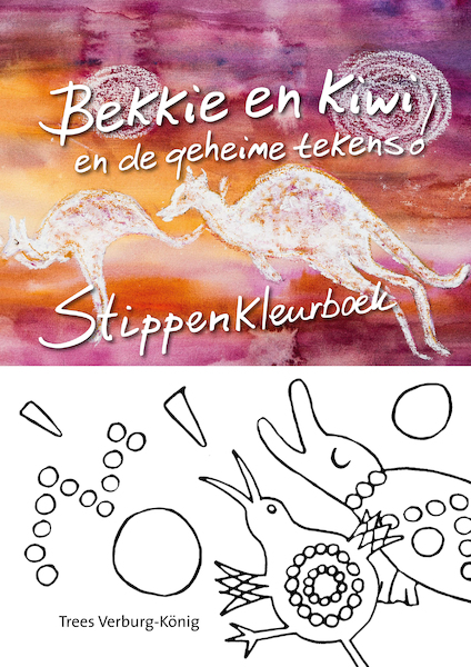Kleurboek Bekkie en Kiwi en de geheime tekens - (ISBN 9789082250947)