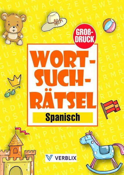 Wortsuchrätsel Spanisch - Verblix Press (ISBN 9789403628165)