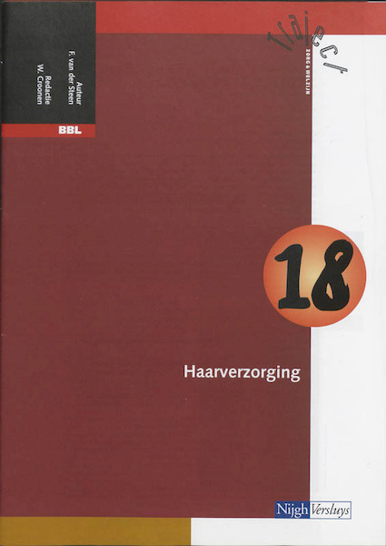 BBL Katern 18 haarverzorging - F. van der Steen (ISBN 9789042522886)