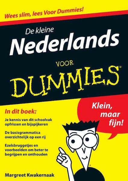 De kleine nederlands voor Dummies - Margreet Kwakernaak (ISBN 9789043020794)
