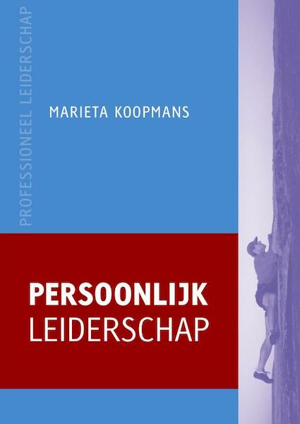 Persoonlijk leiderschap - Marieta Koopmans (ISBN 9789058711571)