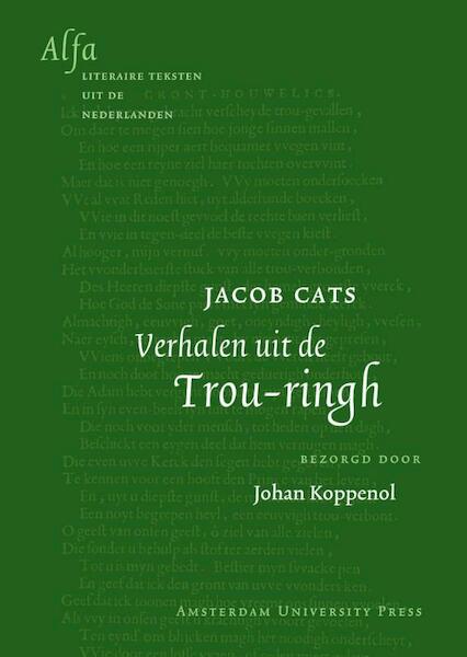 Jacob Cats - Verhalen uit de Trou-ringh - (ISBN 9789048508945)