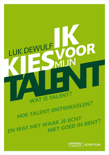Ik ies voor mijn talent - Luk Dewulf (ISBN 9789401403627)