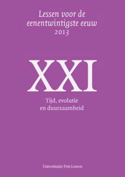 Tijd evolutie en duurzaamheid - (ISBN 9789058679420)