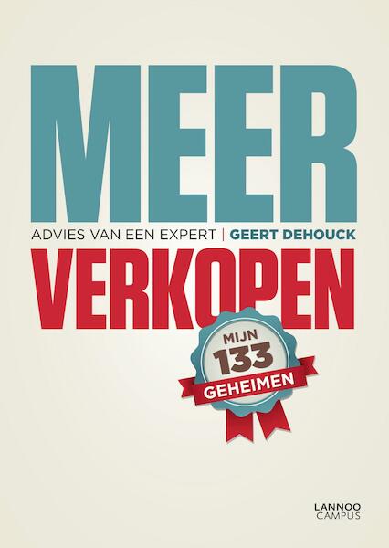 Meer verkopen - Geert Dehouck (ISBN 9789401414067)