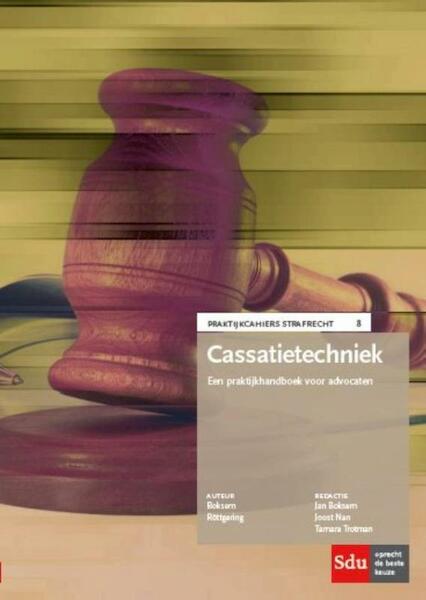 Cassatietechniek - Jan Boksem, Annelies Rottgering (ISBN 9789012393553)