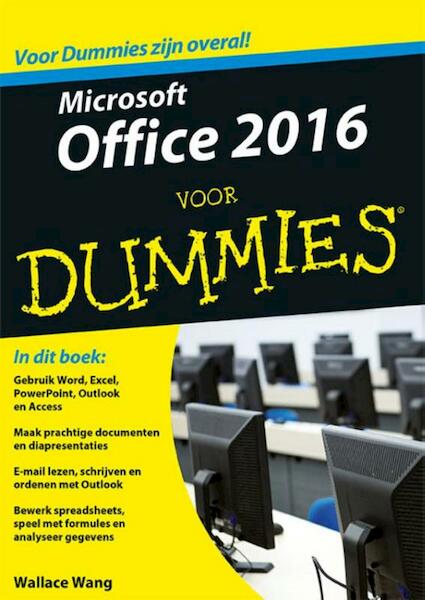 Microsoft Office 2016 voor Dummies - Wallace Wang (ISBN 9789045351230)