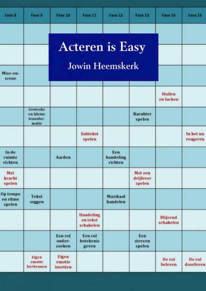 Acteren is easy - Jowin Heemskerk (ISBN 9789463188593)