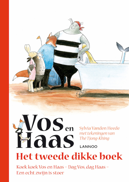 Het tweede dikke boek van Vos en Haas - Sylvia Vanden Heede, Thé Tjong-Khing (ISBN 9789401440394)