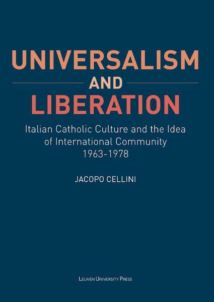Universalism and liberation - Jacopo Cellini (ISBN 9789462701083)
