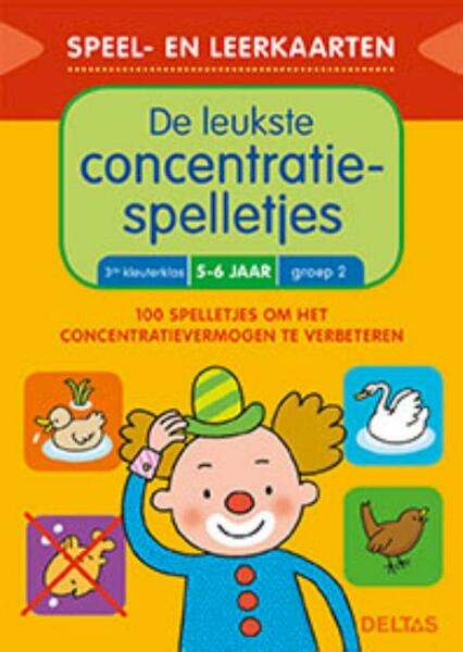 Speel- en leerkaarten - De leukste concentratiespelletjes (5-6 j.) - ZNU (ISBN 9789044748437)