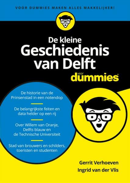 De kleine geschiedenis van Delft voor dummies - Gerrit Verhoeven, Ingrid van der Vlis (ISBN 9789045353845)