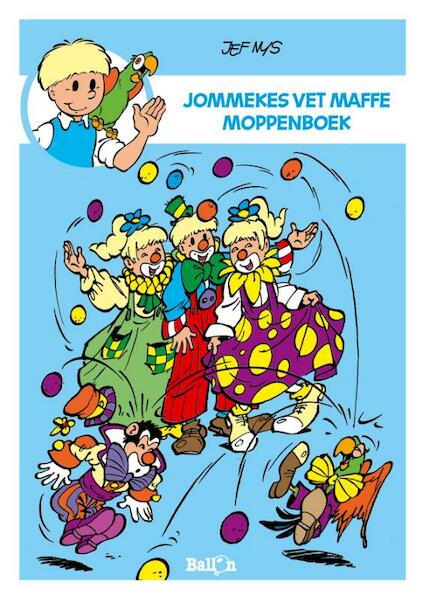 Jommekes vet maffe moppenboek - (ISBN 9789463079914)