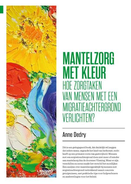 Mantelzorg met kleur - Anne Dedry (ISBN 9789401445993)