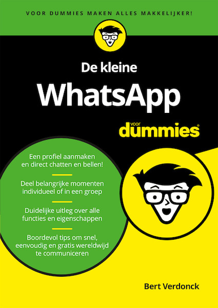 De kleine WhatsApp voor Dummies - Bert Verdonck (ISBN 9789045355238)