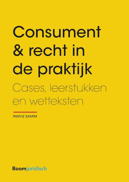 Consumentenrecht begrepen - Parviz Samim (ISBN 9789462905184)